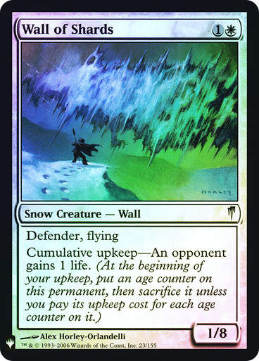 Wall of Shards (PLST) (CSP-23)