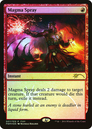 Magma Spray (f14) / FNM Foil