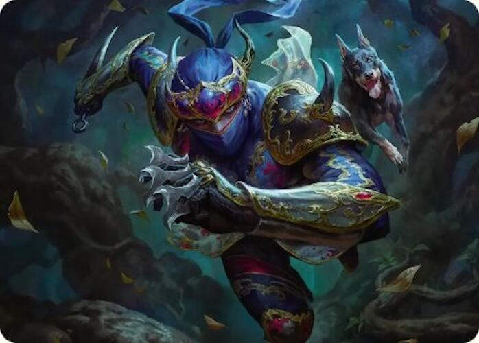Shadow, Mysterious Assassin //  (AFIN) (26) /  NO Firmada