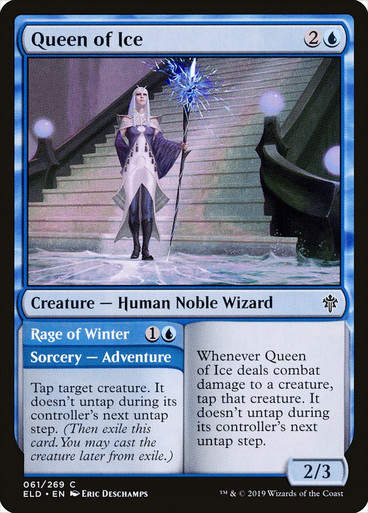 Queen of Ice // Rage of Winter (ELD) (61)
