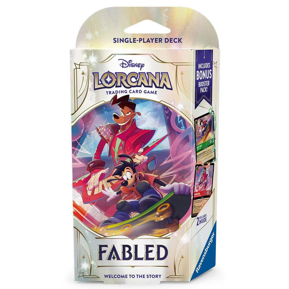 Disney Lorcana: Fabled Starter Deck (Max Goof & Powerline)