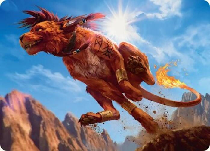 Red XIII, Proud Warrior // Red XIII, Proud Warrior (AFIN) (30) /  NO Firmada — cara 1 de 2