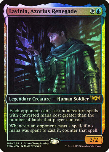 Lavinia, Azorius Renegade (prna) (189) / Store Championship Foil