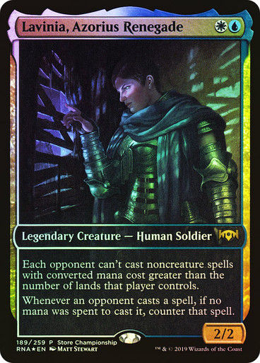 Lavinia, Azorius Renegade (prna) (189) / Store Championship Foil
