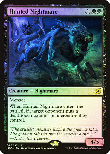 Hunted Nightmare (IKO) (92) / Foil