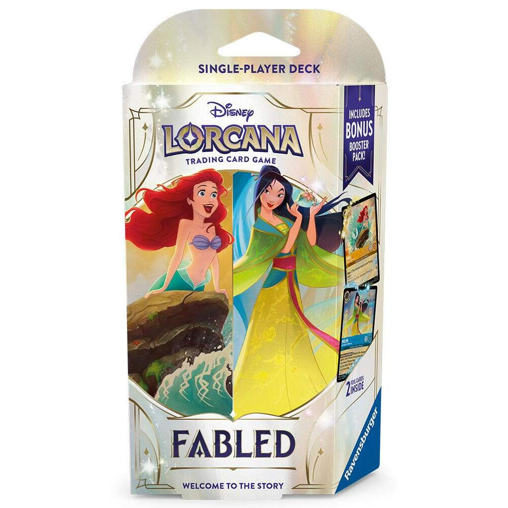 Disney Lorcana: Fabled Starter Deck (Ariel & Mulan)