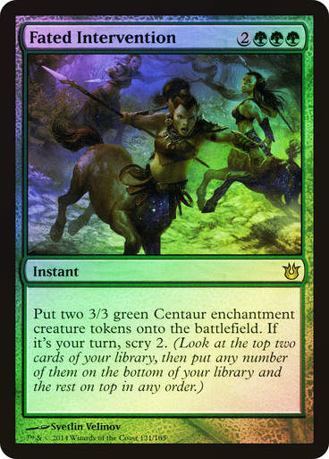 Fated Intervention (BNG) (121) / Foil