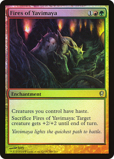 Fires of Yavimaya (cns) / Foil