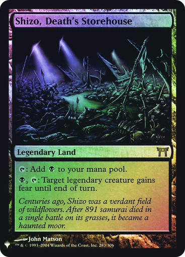Shizo, Death's Storehouse (PLST) (CHK-283)