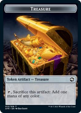Servo Token // Treasure Token (TAFC) — cara 2 de 2
