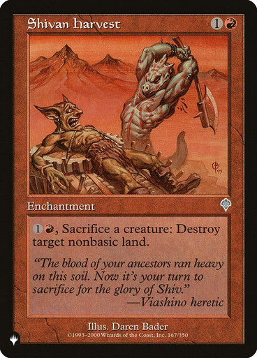 Shivan Harvest (PLST) (INV-167)