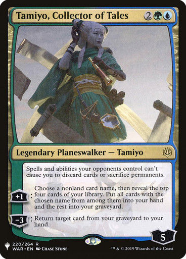 Tamiyo, Collector of Tales (PLST) (WAR-220)