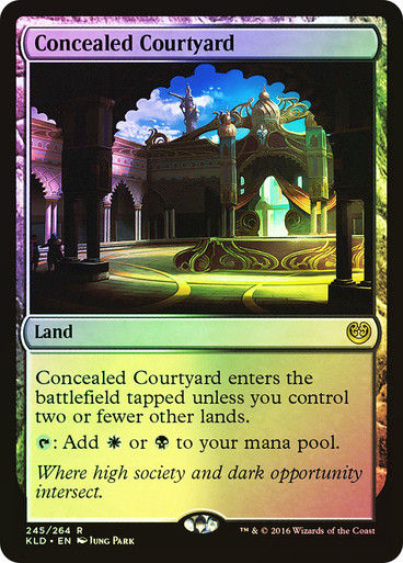 Concealed Courtyard (KLD) / Foil