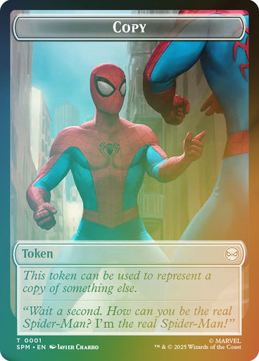 Copy Token 001 // Human Citizen Token 004 (TSPM) / Foil — cara 1 de 2
