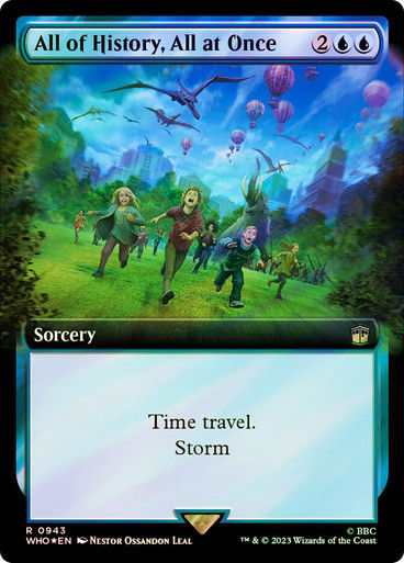 All of History, All at Once (who) (943) / Extended Surge Foil