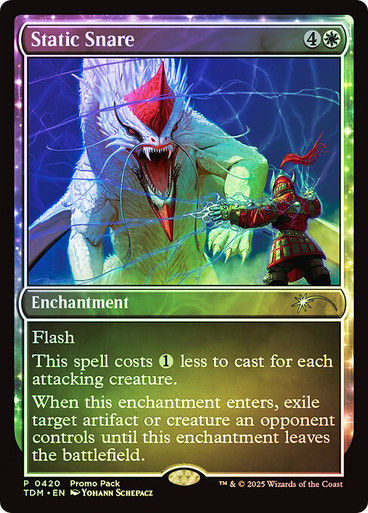 Static Snare (TDM) (420) / Foil Promo Pack