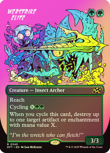 Webstrike Elite (DFT) (345) / Foil / Borderless