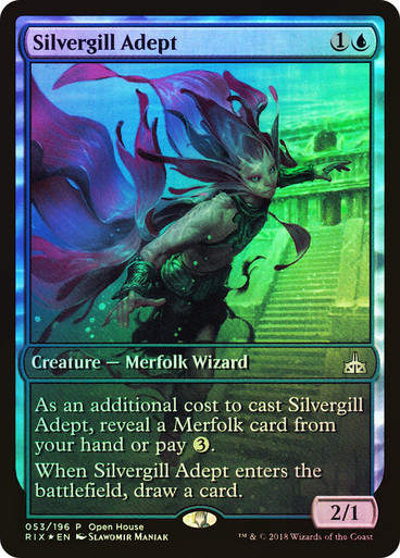 Silvergill Adept (prix) (53) / Open House Foil