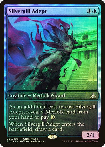Silvergill Adept (prix) (53) / Open House Foil