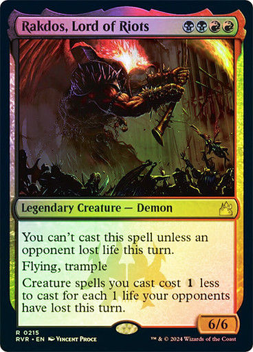 Rakdos, Lord of Riots (gk2) / Foil
