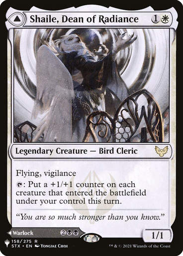 Shaile, Dean of Radiance // Embrose, Dean of Shadow (PLST) (STX-158)
