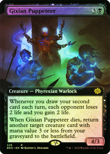 Gixian Puppeteer (BRO) / Extended Art Foil