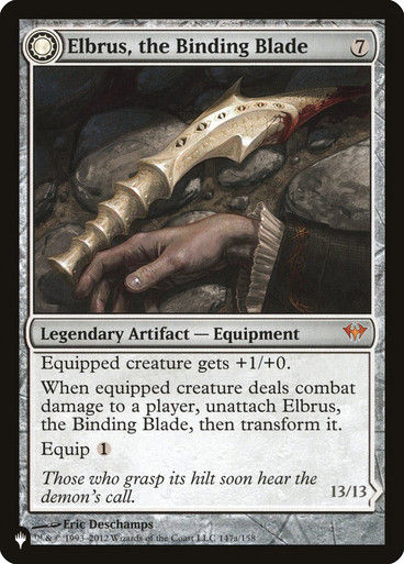 Elbrus, the Binding Blade // Withengar Unbound (PLST) (DKA-147) — cara 1 de 2