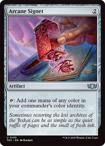 Arcane Signet (TDC) (105)