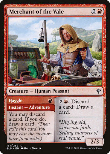Merchant of the Vale // Haggle (ELD) (131)