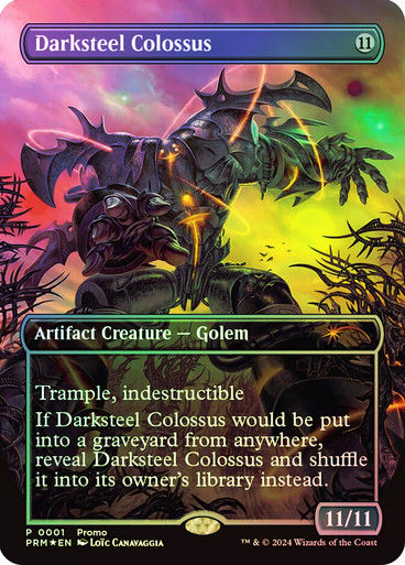 Darksteel Colossus (PW24) (19) / Foil / Borderless