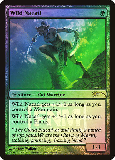 Wild Nacatl (f10) / FNM Foil