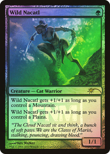 Wild Nacatl (f10) / FNM Foil