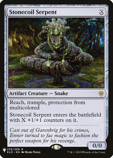 Stonecoil Serpent (PLST) (ELD-235)