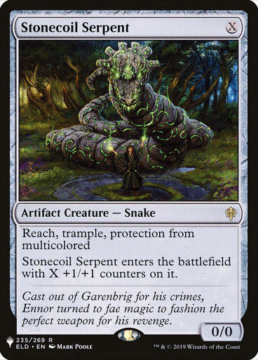 Stonecoil Serpent (PLST) (ELD-235)