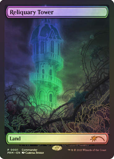 Reliquary Tower (pf23) (3) / (MagicFest) (Commander) / Foil