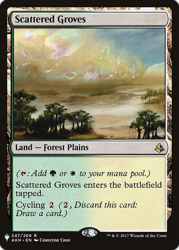 Scattered Groves (PLST) (AKH-247)
