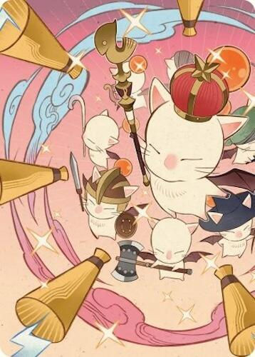 Summon: Good King Mog XII // (AFIN) (41) /  NO Firmada — cara 1 de 2