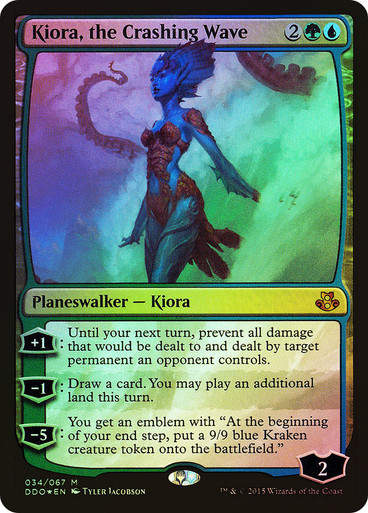 Kiora, the Crashing Wave (ddo) / Foil