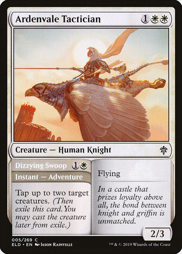Ardenvale Tactician // Dizzying Swoop (ELD) (5)