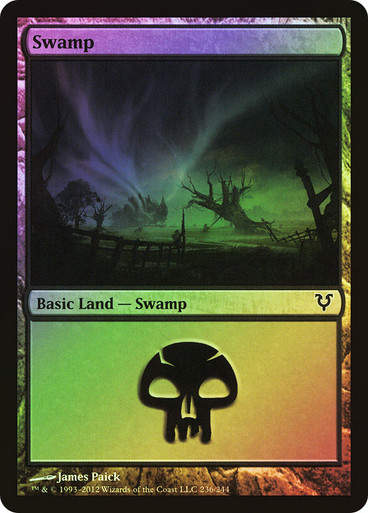 Swamp (AVR) (236) / Foil