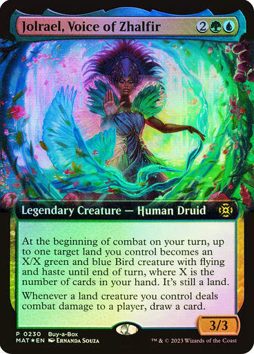 Jolrael, Voice of Zhalfir (MAT) / Buy-a-Box Foil