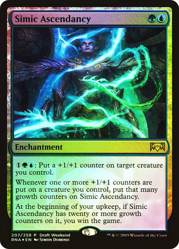 Simic Ascendancy (prna) (207) / Draft Weekend Foil