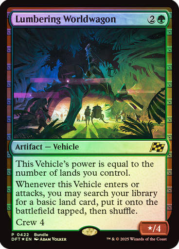 Lumbering Worldwagon (DFT) (422) / Bundle Foil