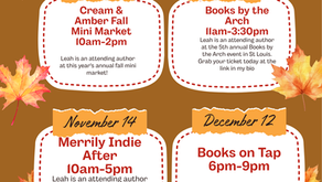 Leah Rochelle's Fall Events Schedule