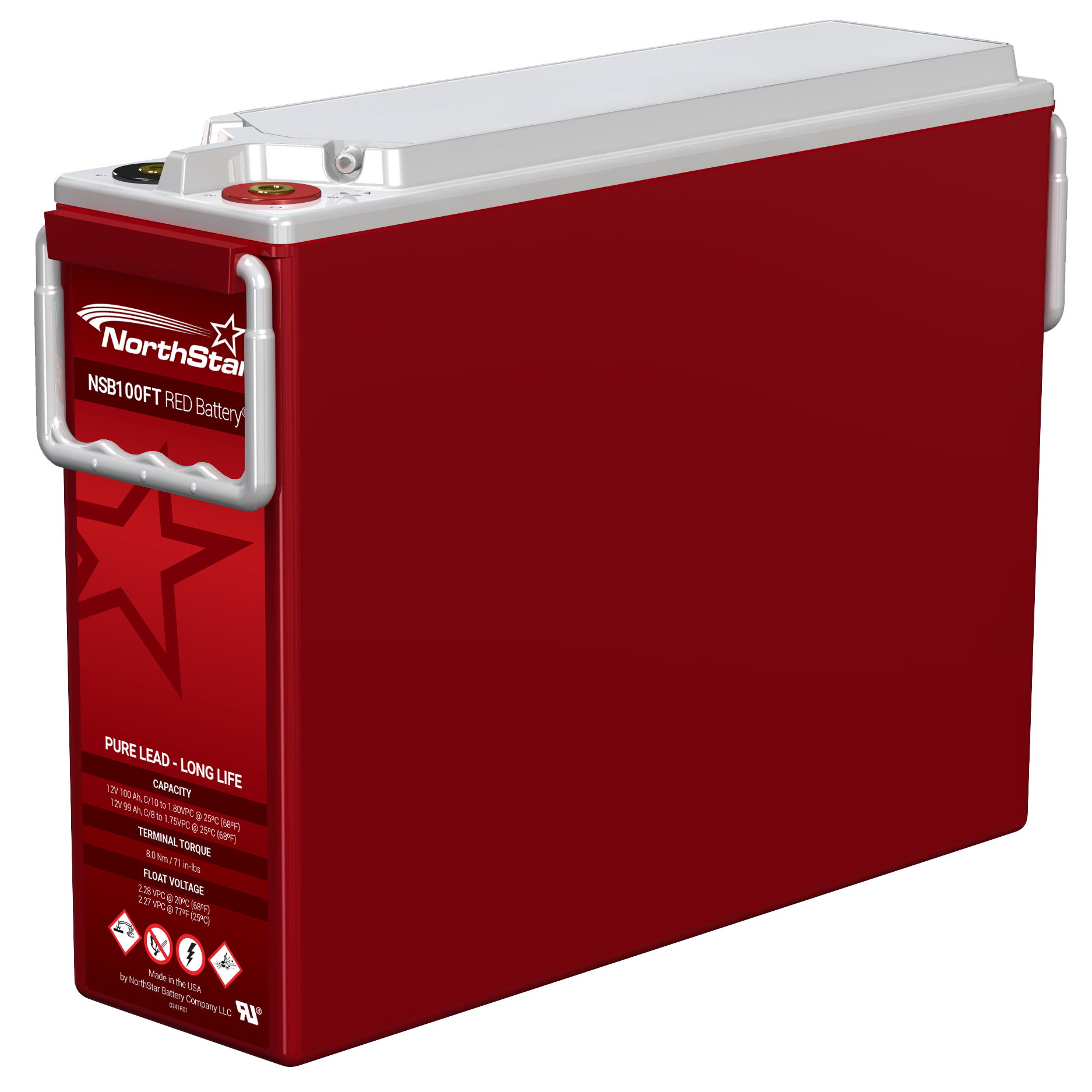 Northstar NSB100FT Red Battery