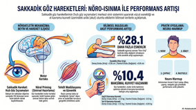Gözlerin Gizli Gücü: Sakkadik Göz Hareketleri Esnekliği ve Gücü Nasıl Anlık Olarak Artırabilir? (NöroAtletik Antrenman)