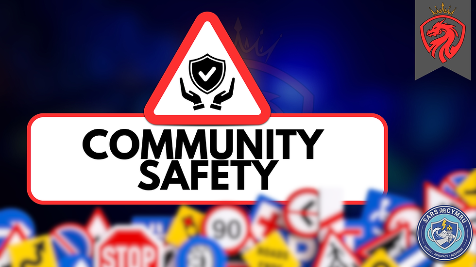 COMMUNITY SAFETY MESSAGE