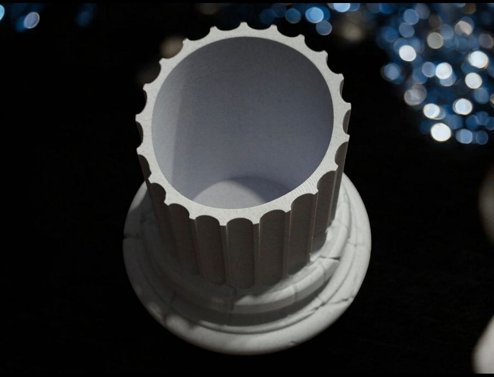 Miniature : Pot colonne  antique