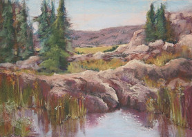 High Country Lake (Pastel).jpeg