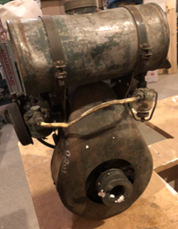 Industrial Lamp, Engine Lamp, Engine Cutaway, Steam Punk Lamp